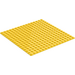 LEGO Jaune Plaque de Base 16 x 16 (6098 / 57916)