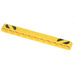 LEGO Yellow Beam 11 with Danger Stripes on Both Ends Sticker (32525)