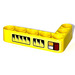 LEGO Gelb Strahl 3 x 5 Gebogen 90 Grad, 3 und 5 Löcher mit Backlight, Vents (Links) Aufkleber (32526)