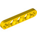 LEGO Yellow Beam 5 x 0.5 Thin with Axle Holes (11478 / 44864)