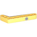 LEGO Yellow Beam Bent 53 Degrees, 3 and 7 Holes with Fuel Tank Cap Sticker (32271)