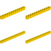 LEGO Yellow beams Set 1221-1