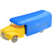 LEGO Amarillo Bedford Moving Van con Indicators en Frontal - LEGO Transport en gold