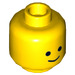 LEGO Yellow Benny Minifigure Head (Recessed Solid Stud) (3626 / 17295)