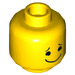 LEGO Yellow Benny Minifigure Head (Recessed Solid Stud) (3626 / 20721)