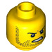 LEGO Yellow Billy Starbeam Head (Recessed Solid Stud) (3626 / 13116)