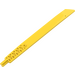 LEGO Gul Klinge 1 x 16 med Aksel (98135)