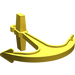 LEGO Gelb Boat Anchor (2564)
