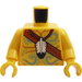 LEGO Gul Bolobo Torso med Kryds Bælte (973)