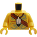 LEGO Gelb Bolobo Torso mit Kreuz Gürtel (973)