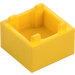 LEGO Yellow Box 2 x 2 (2821 / 59121)