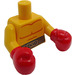 LEGO Geel Boxer Torso (973 / 97149)
