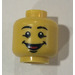 LEGO Yellow BR Toystores 50th Anniversary Mascot Head (Safety Stud) (3626)