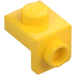 LEGO Gul Beslag 1 x 1 med 1 x 1 Plade ned (36841)