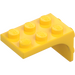 LEGO Yellow Bracket 3 x 2 with Plate 2 x 2 Downwards (69906)