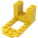 LEGO Geel Beugel 4 x 7 x 3 (30250)