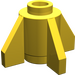 LEGO Yellow Brick 1 x 1 Round with Fins (4588 / 52394)