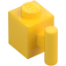 LEGO Yellow Brick 1 x 1 with Handle (2921 / 28917)