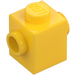 LEGO Yellow Brick 1 x 1 with Studs on Two Opposite Sides (47905)