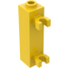 LEGO Geel Steen 1 x 1 x 3 met Verticaal Clips (Holle Stud) (42944 / 60583)
