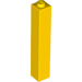 LEGO Jaune Brique 1 x 1 x 5 avec un tenon plein (2453)