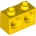 LEGO Gelb Backstein 1 x 2 mit 2 Löcher (32000)