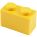 LEGO Jaune Brique 1 x 2 avec tube inférieur (3004 / 93792)
