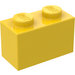 LEGO Amarillo Ladrillo 1 x 2 sin tubo inferior (3065 / 35743)