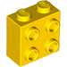 LEGO Gelb Backstein 1 x 2 x 1.6 mit Bolzen auf Eins Seite (1939 / 22885)