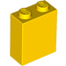 LEGO Gelb Backstein 1 x 2 x 2 mit Innenachshalter (3245)