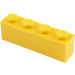 LEGO Gelb Backstein 1 x 4 (3010 / 6146)