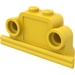 LEGO Yellow Brick, 1 x 4 x 2 Bell Shape with Headlights