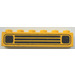 LEGO Jaune Brique 1 x 6 avec Voiture Grille (Embossed) (3009)