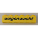 LEGO Yellow Brick 1 x 6 with &#039;wegenwacht&#039; Sticker (3009)