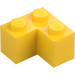 LEGO Giallo Mattoncino 2 x 2 Angolo (2357)