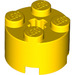 LEGO Yellow Brick 2 x 2 Round (3941 / 6143)