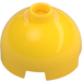 LEGO Yellow Brick 2 x 2 Round with Dome Top (Hollow Stud, Axle Holder) (3262 / 30367)