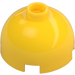 LEGO Yellow Brick 2 x 2 Round with Dome Top (without Axle Holder) (30367)