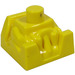 LEGO Amarillo Ladrillo 2 x 2 con Conductor y Neck Espiga (41850)