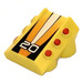 LEGO Geel Steen 2 x 2 met Flanges en Pistons met &#039;20&#039; (30603)