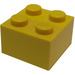 LEGO Geel Steen 2 x 2 zonder kruissteunen (3003)