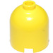 LEGO Geel Steen 2 x 2 x 1.7 Rond Cilinder met Dome Top (26451 / 30151)