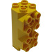 LEGO Jaune Brique 2 x 2 x 3.3 Octagonal avec Goujons latéraux (6042)