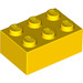 LEGO Yellow Brick 2 x 3 (3002)