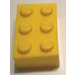 LEGO Geel Steen 2 x 3 zonder Internal Supports