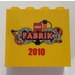 LEGO Yellow Brick 2 x 4 x 3 with Fabrik 2010 (30144)