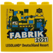 LEGO Yellow Brick 2 x 4 x 3 with Fabrik 2021 Legoland Deutschland Resort (30144)