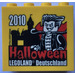 LEGO Gelb Stein 2 x 4 x 3 mit Halloween 2010 Legoland Deutschland und Dracula (30144)