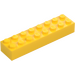 LEGO Amarillo Ladrillo 2 x 8 (3007 / 93888)