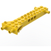LEGO Yellow Brick 4 x 12 with 4 Pins and Technic Holes (30621)